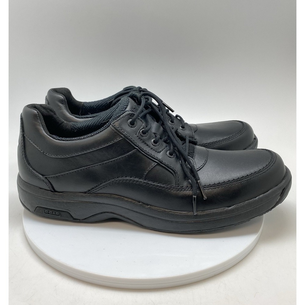 Dunham Sneakers Mens 13 D Midland Walking Oxford 8500BK Black Leather Shoes